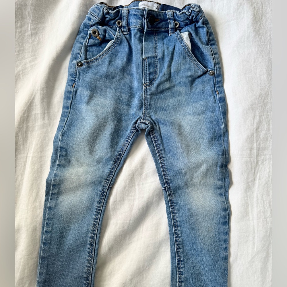 Zara Light Blue Baby Jeans